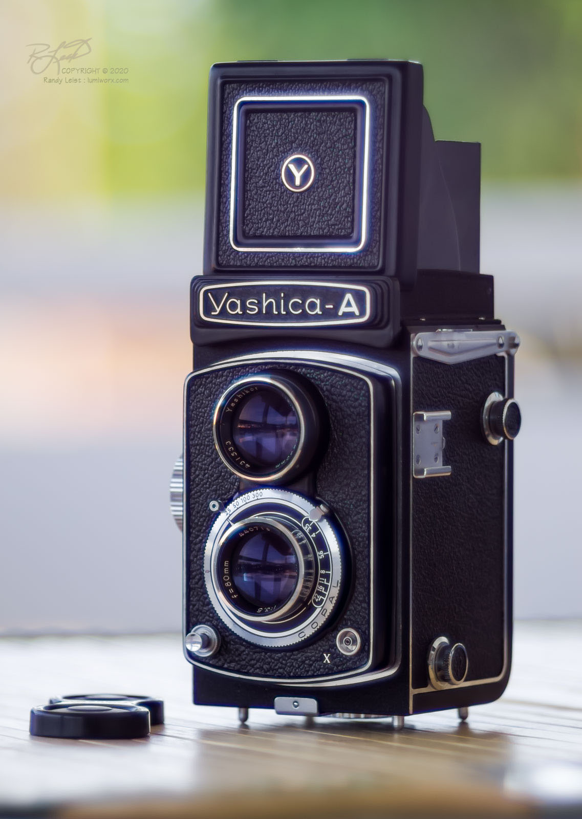 The last model of the Yashica-A TLR - approx., 1969